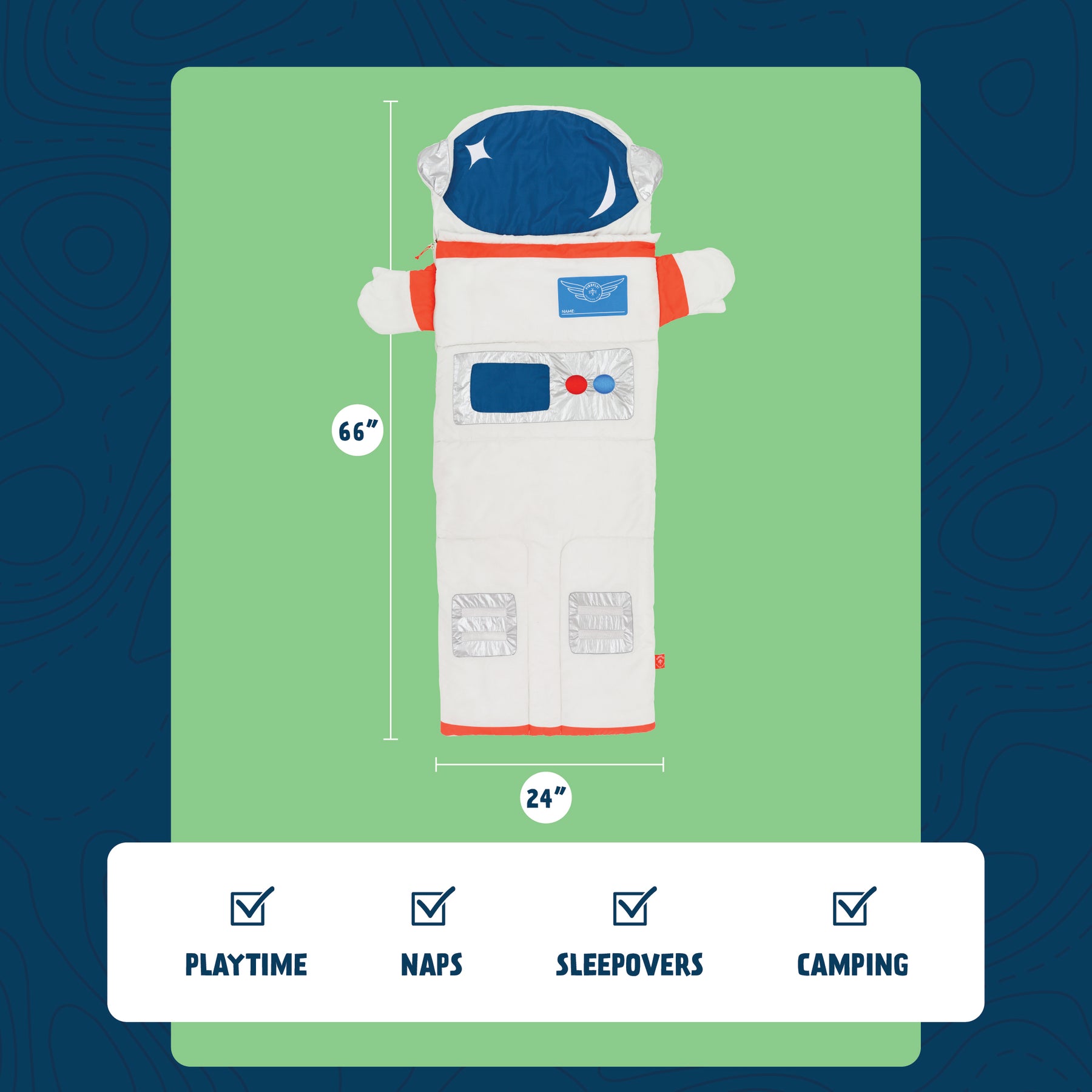 Jett the Astronaut Kids' Sleeping Bag