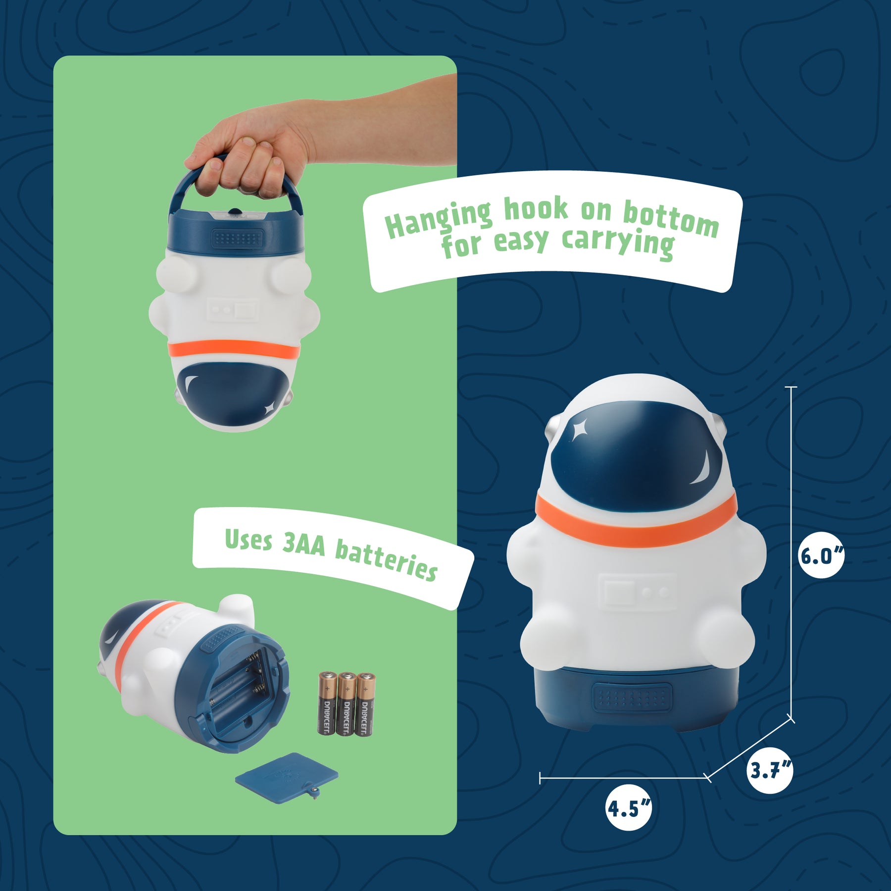 Jett the Astronaut Kids' Lantern