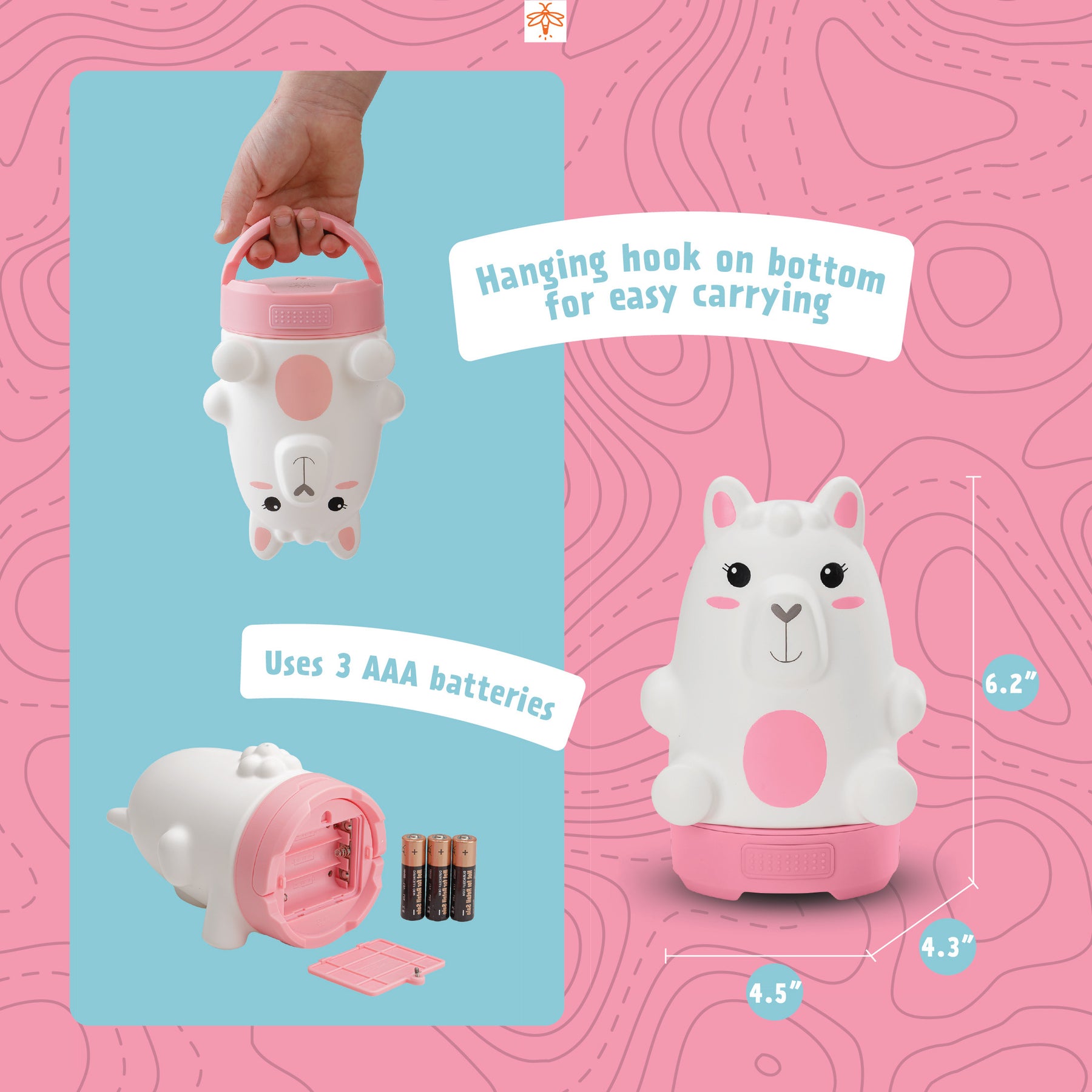Izzie the Llama Kids' Camping Set