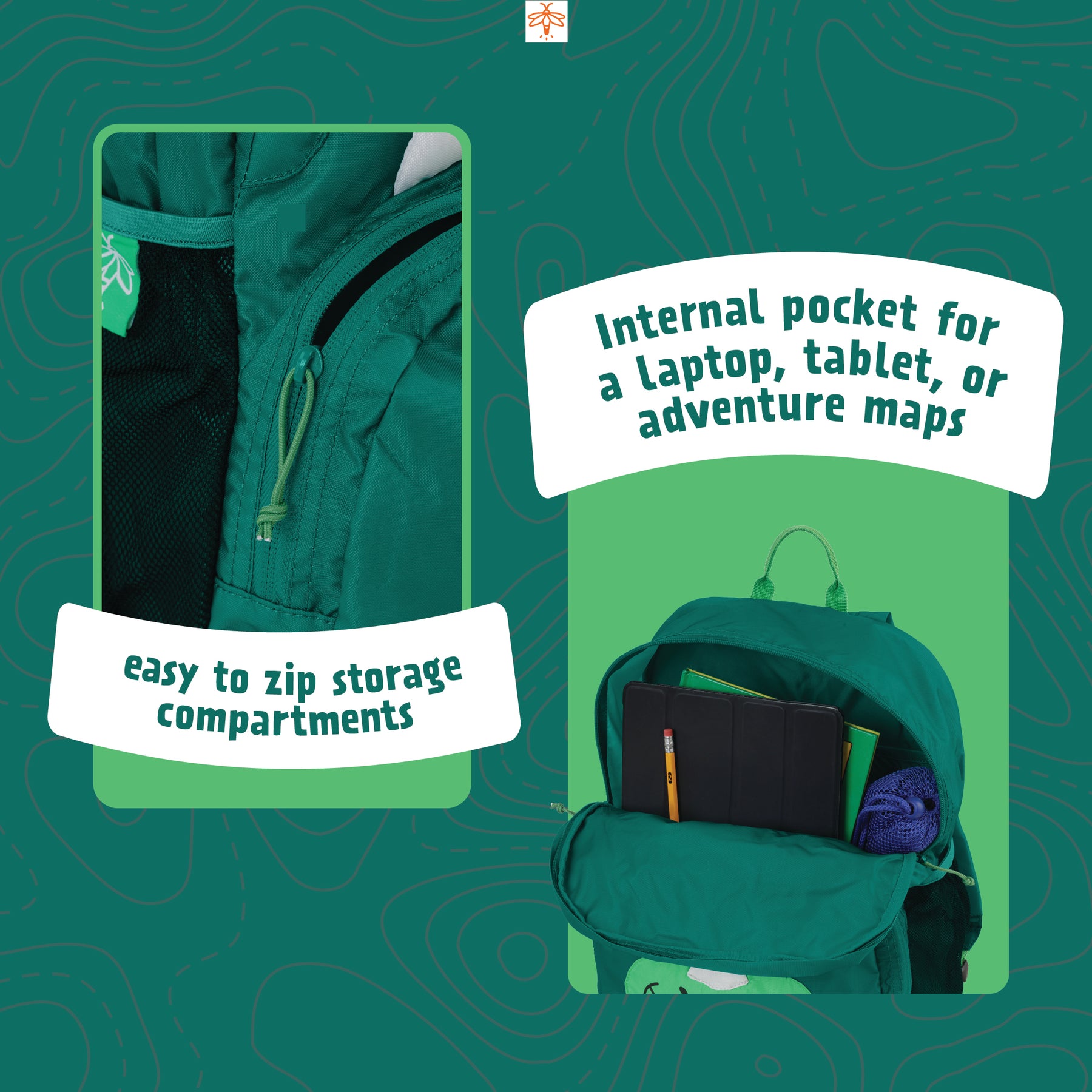 Chip the Dinosaur Kids' Backpack
