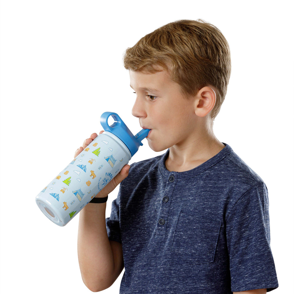 Youth Insulated Kids' Water Bottle - Blue