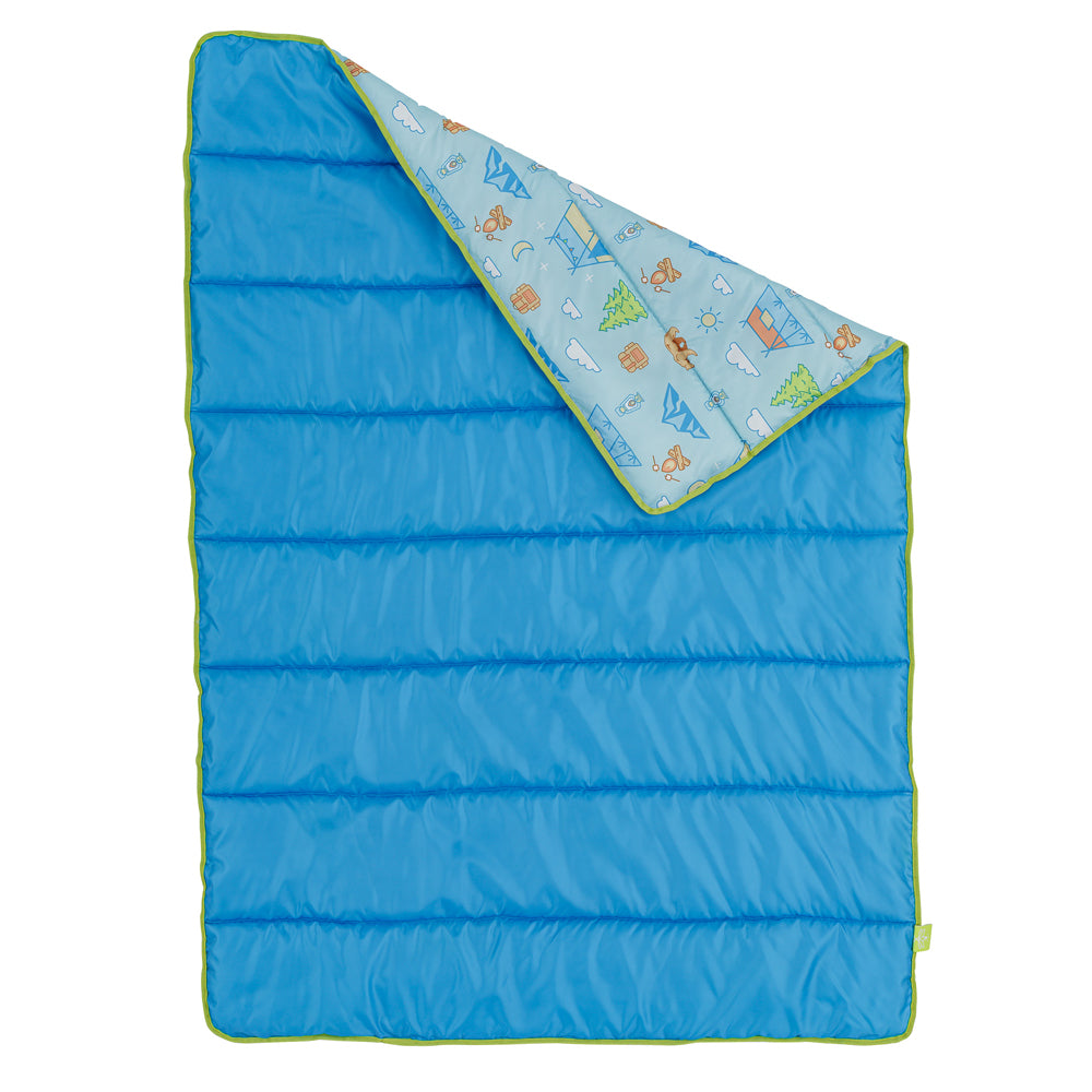 Youth Kids' Camping Blanket - Blue