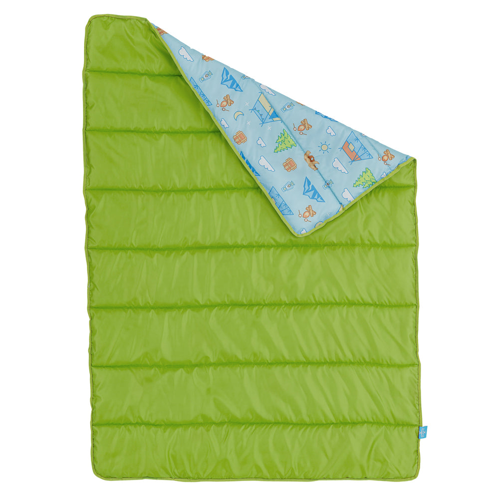 Youth Kids' Camping Blanket - Green