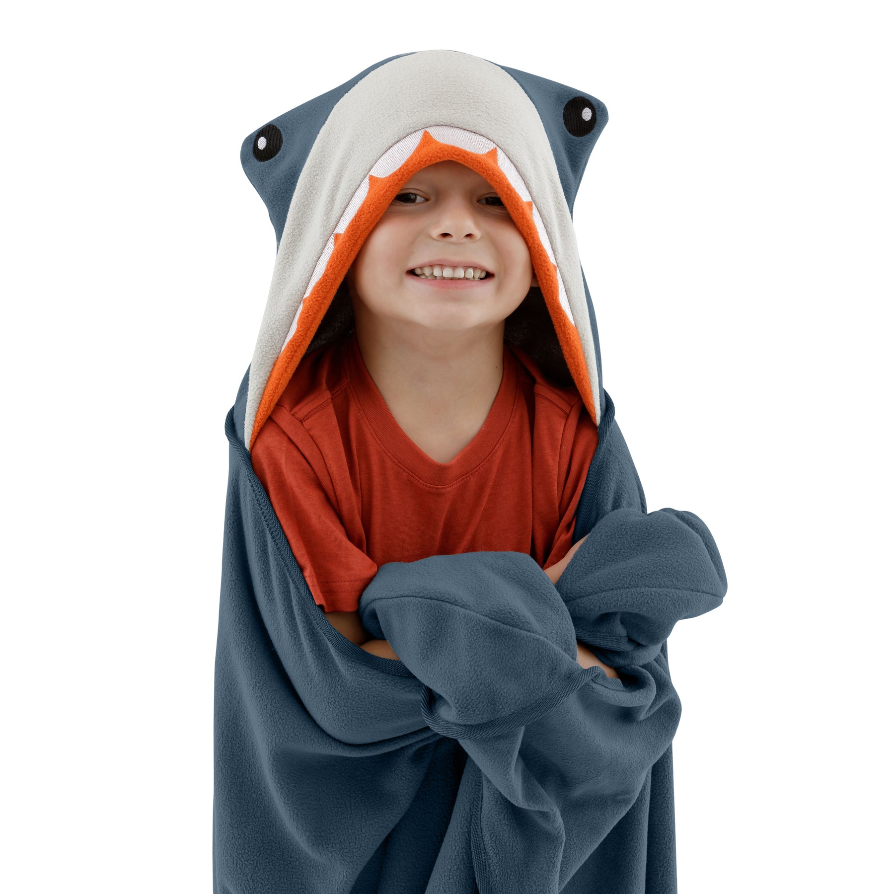 Finn the Shark Kids' Wearable Blanket