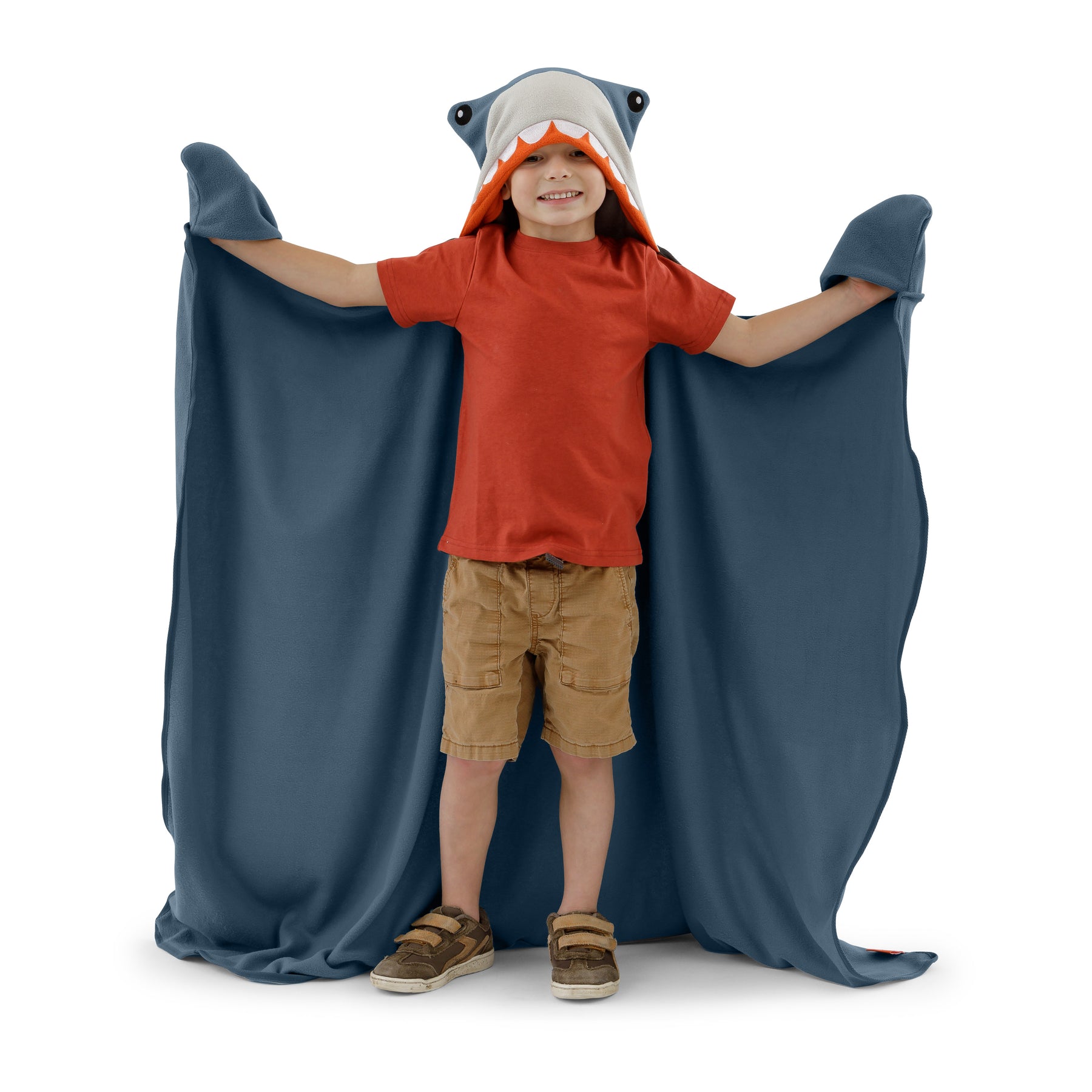 Finn the Shark Kids' Wearable Blanket