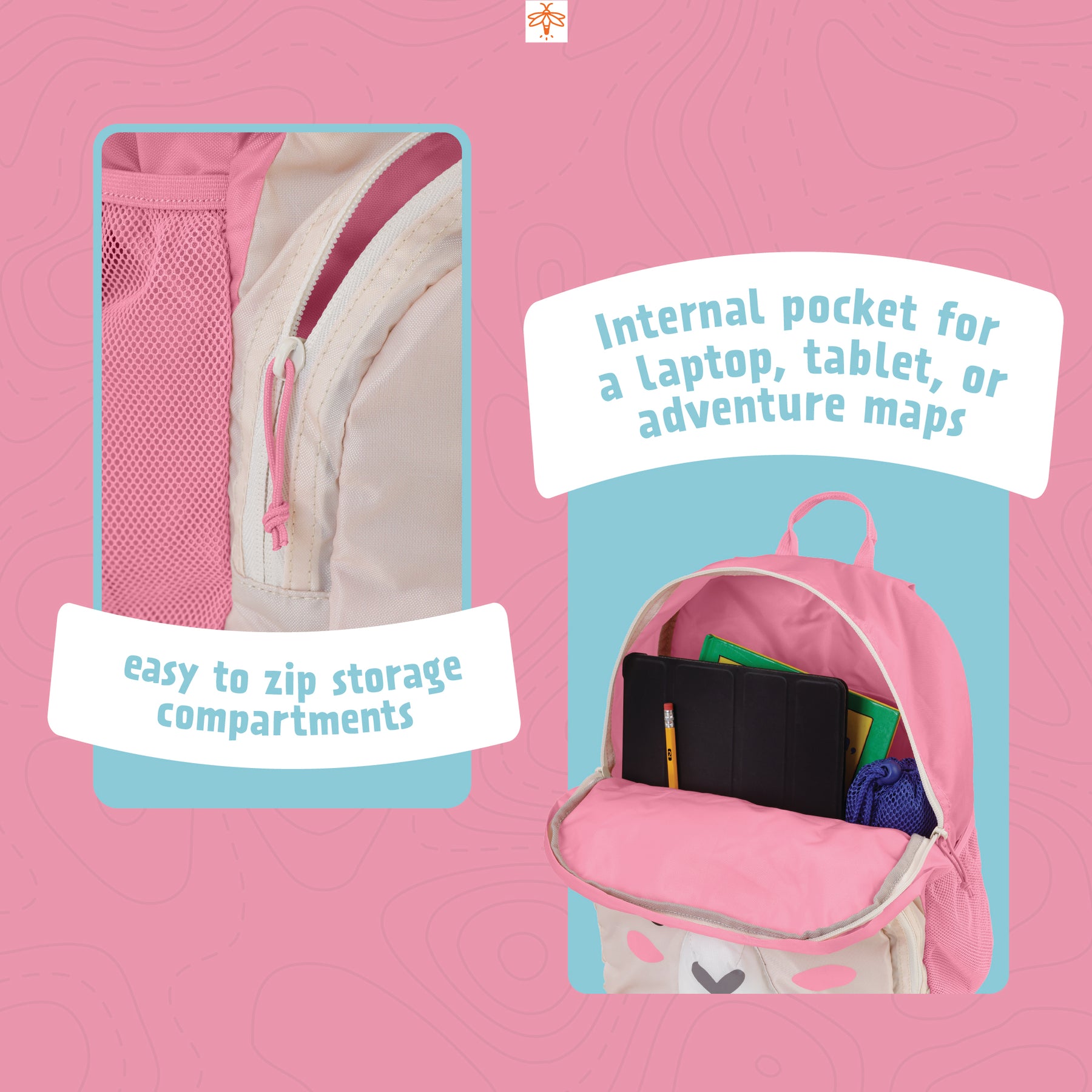 Adventure Pink Backpack