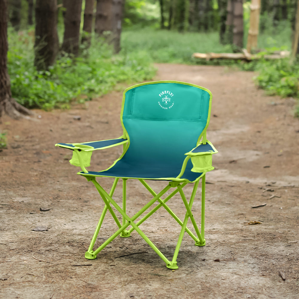 Youth Kids' Camping Chair - Blue/Green