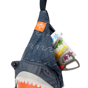 Finn the Shark Kids' Sling Backpack
